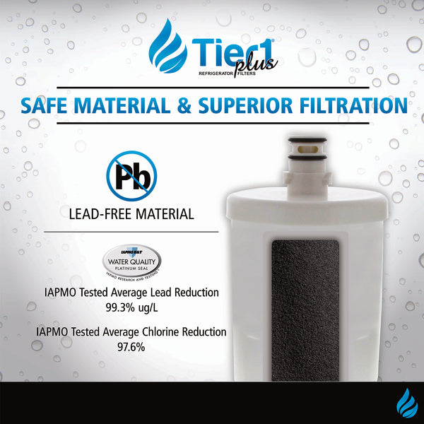5231JA2002A / LT500P LG Comparable Lead and Mercury Reducing Refrigerator Water Filter By Tier1 Plus - Refrigerator Filters - 13.14 - DiscountFilterStore.com