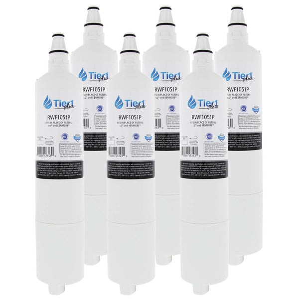 5231JA2006A / LT600P LG Comparable Lead and Mercury Reducing Refrigerator Water Filter By Tier1 Plus - Refrigerator Filters - 24.49 - DiscountFilterStore.com