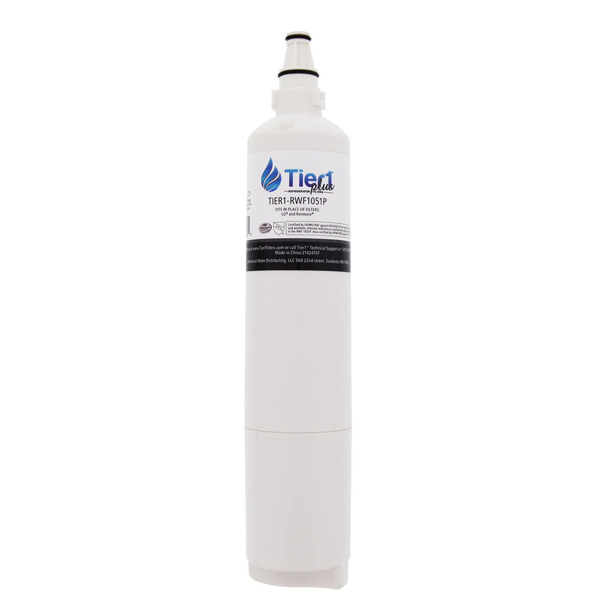 5231JA2006A / LT600P LG Comparable Lead and Mercury Reducing Refrigerator Water Filter By Tier1 Plus - DiscountFilterStore.com
