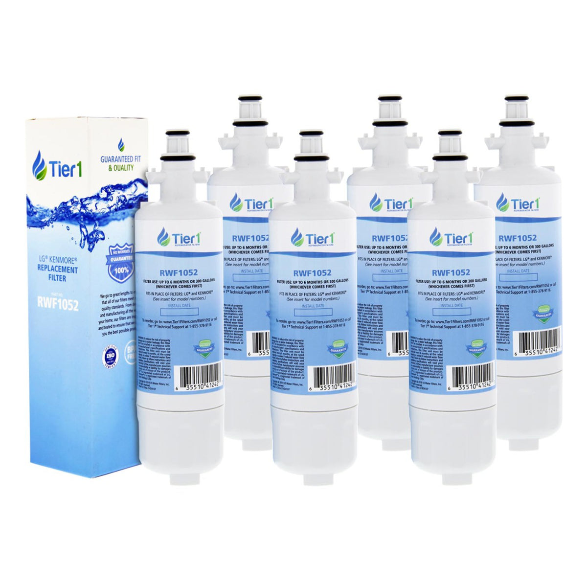LT700P LG Comparable Refrigerator Water Filter Replacement By Tier1 - DiscountFilterStore.com