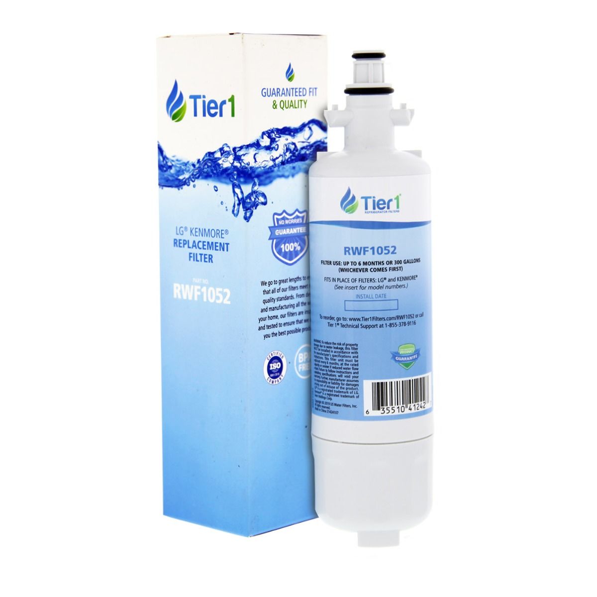 LT700P LG Comparable Refrigerator Water Filter Replacement By Tier1 - DiscountFilterStore.com
