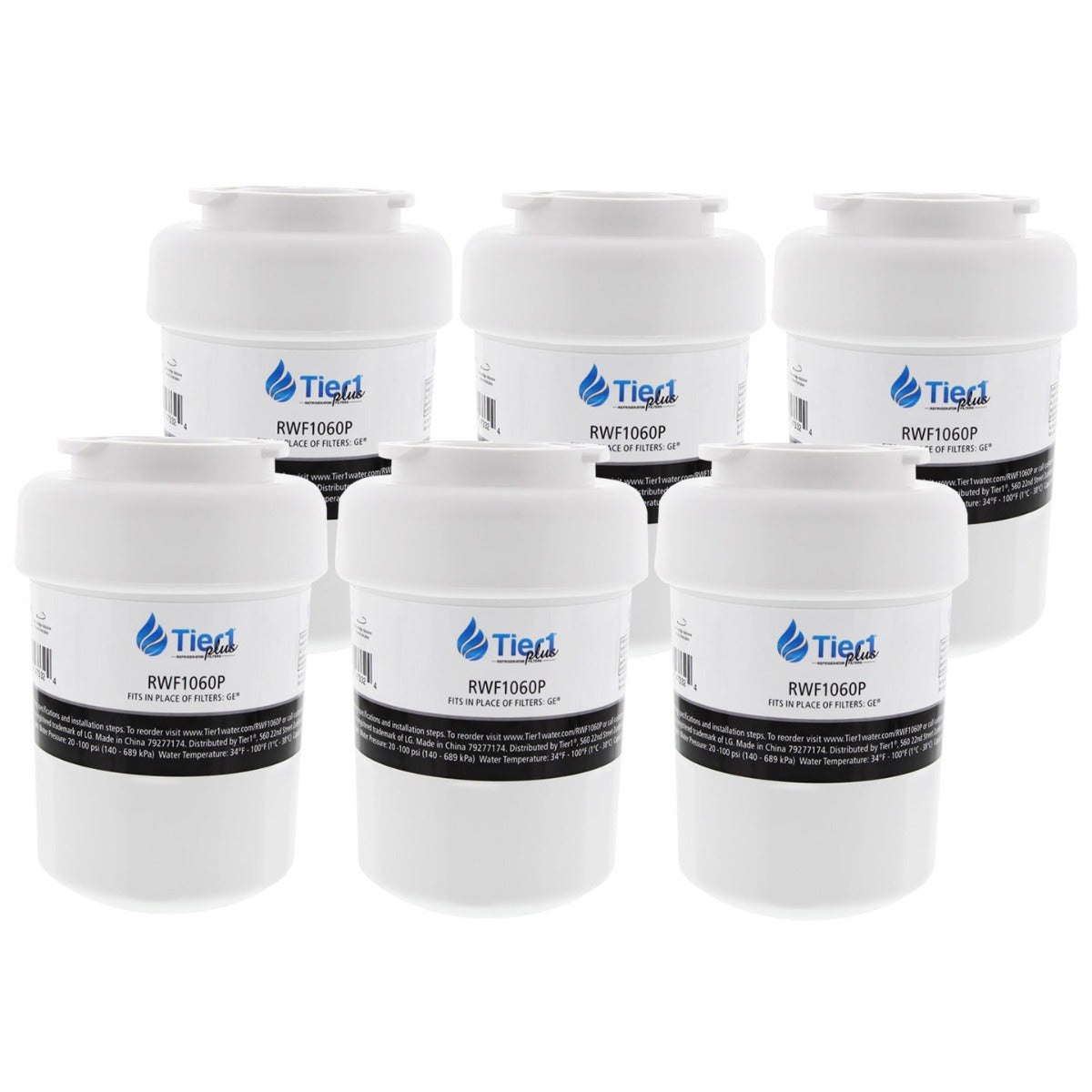 MWFP GE Comparable Lead and Mercury Reducing Refrigerator Water Filter By Tier1 Plus - DiscountFilterStore.com