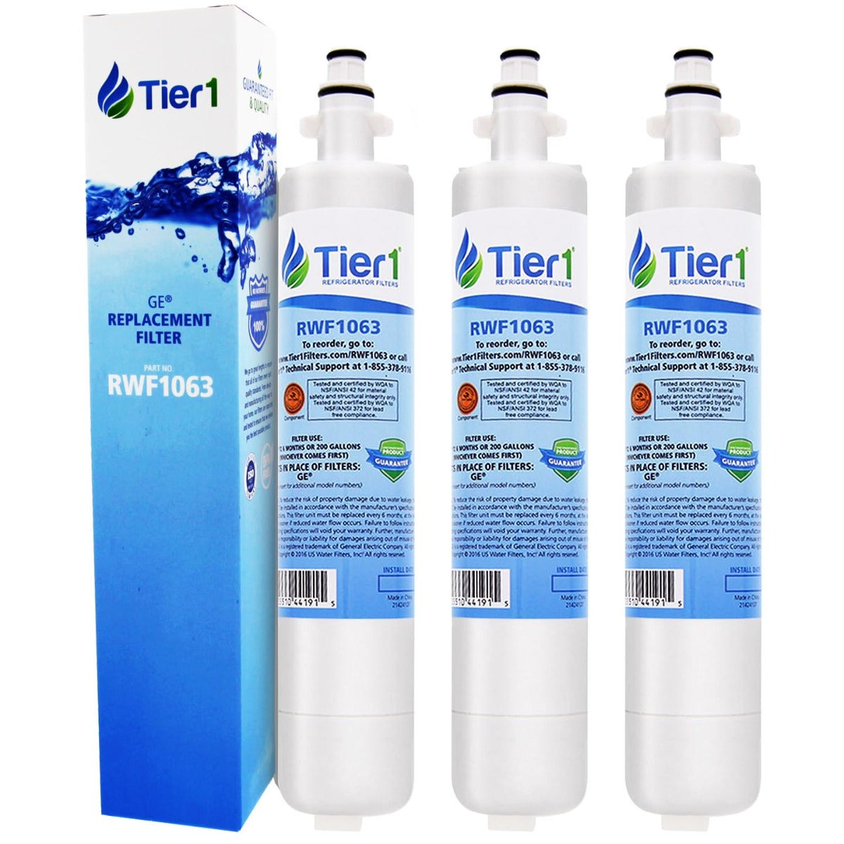 GE RPWF Comparable Refrigerator Water Filter Replacement By Tier1 - DiscountFilterStore.com