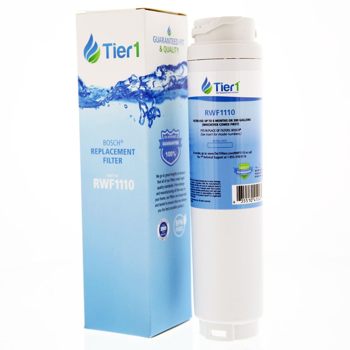 644845 / UltraClarity REPLFLTR10 Bosch Comparable Refrigerator Water Filter Replacement By Tier1 - DiscountFilterStore.com