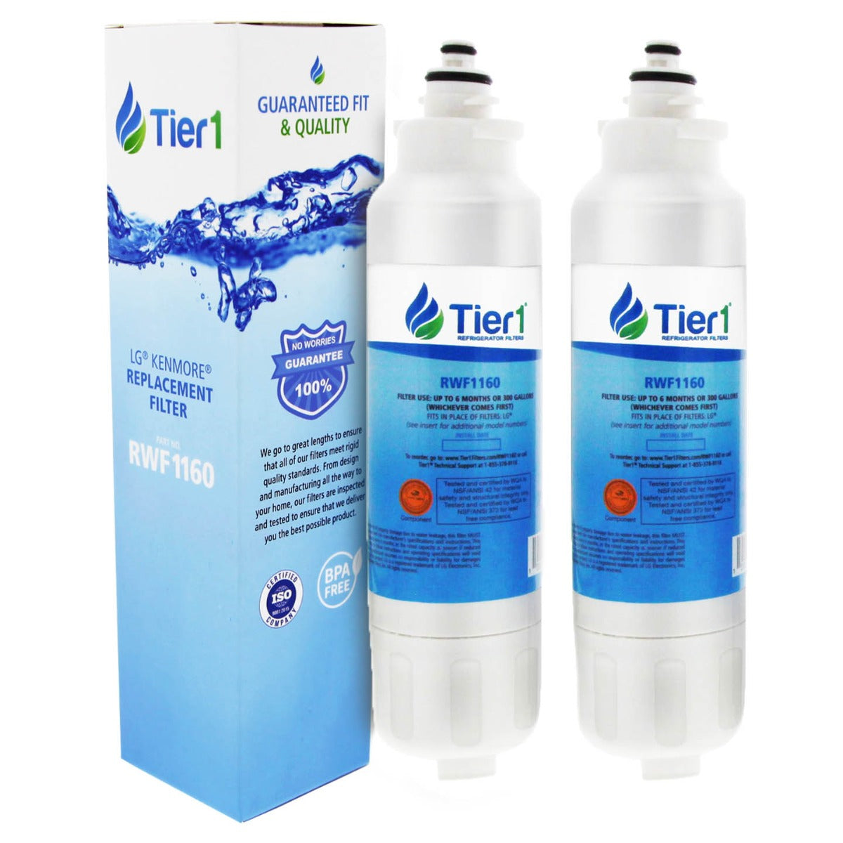 LT800P LG Comparable Refrigerator Water Filter Replacement By Tier1 - DiscountFilterStore.com
