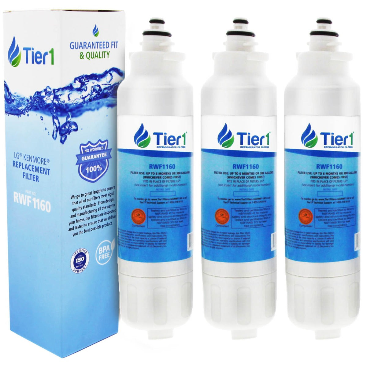 LT800P LG Comparable Refrigerator Water Filter Replacement By Tier1 - DiscountFilterStore.com