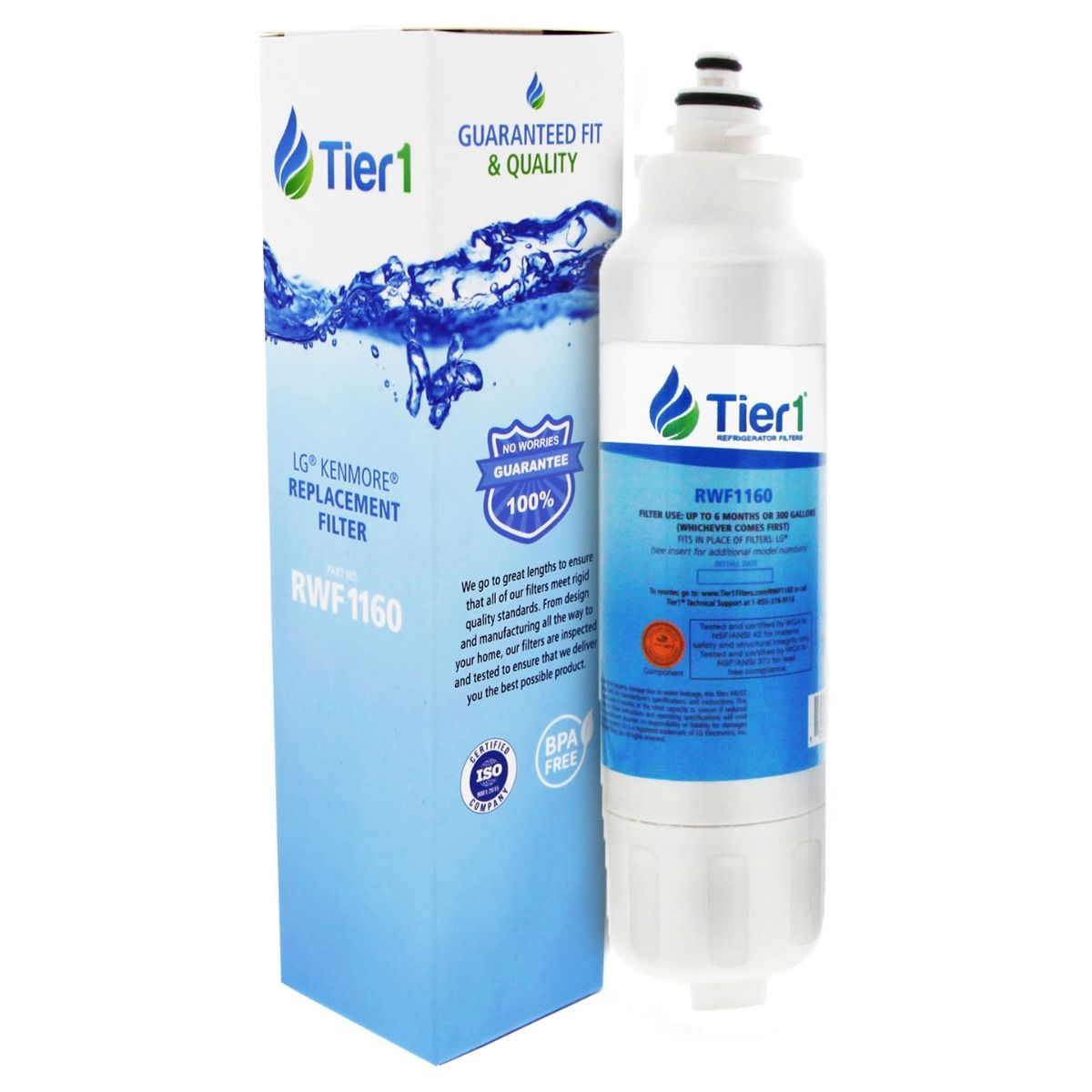 LT800P LG Comparable Refrigerator Water Filter Replacement By Tier1 - DiscountFilterStore.com