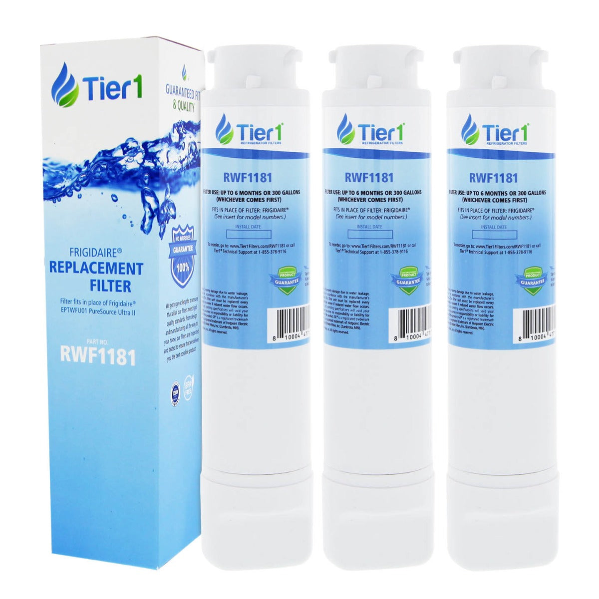 Frigidaire EPTWFU01 PureSource Ultra II  Refrigerator Water Filter Comparable by Tier1 - DiscountFilterStore.com
