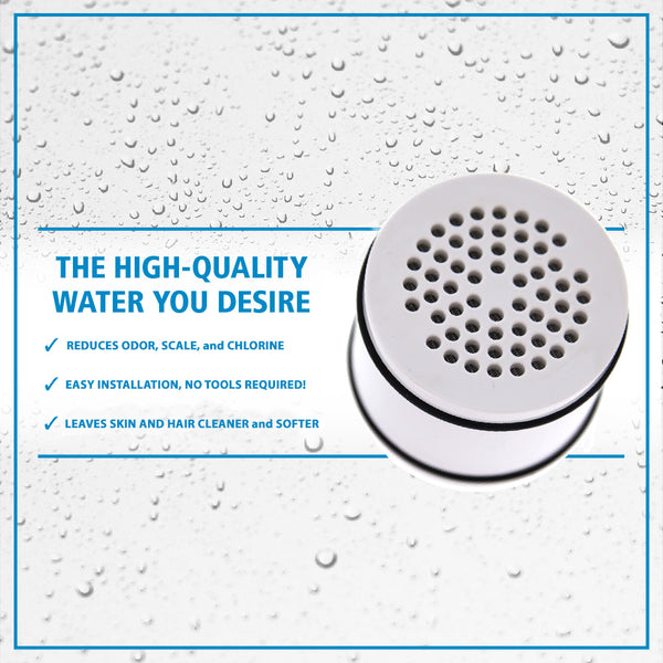 Culligan WHR-140 Level 2 Comparable Shower Filter Cartridge by Tier1 - Shower & Bath Filters - 11.19 - DiscountFilterStore.com