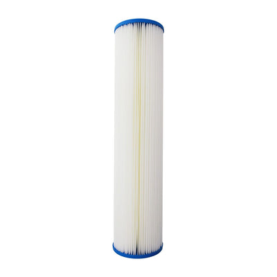 20 inch x 4.5 inch Pleated Sediment Water Filter by Tier1 (20 Micron) - Whole House Cartridges - 24.95 - DiscountFilterStore.com