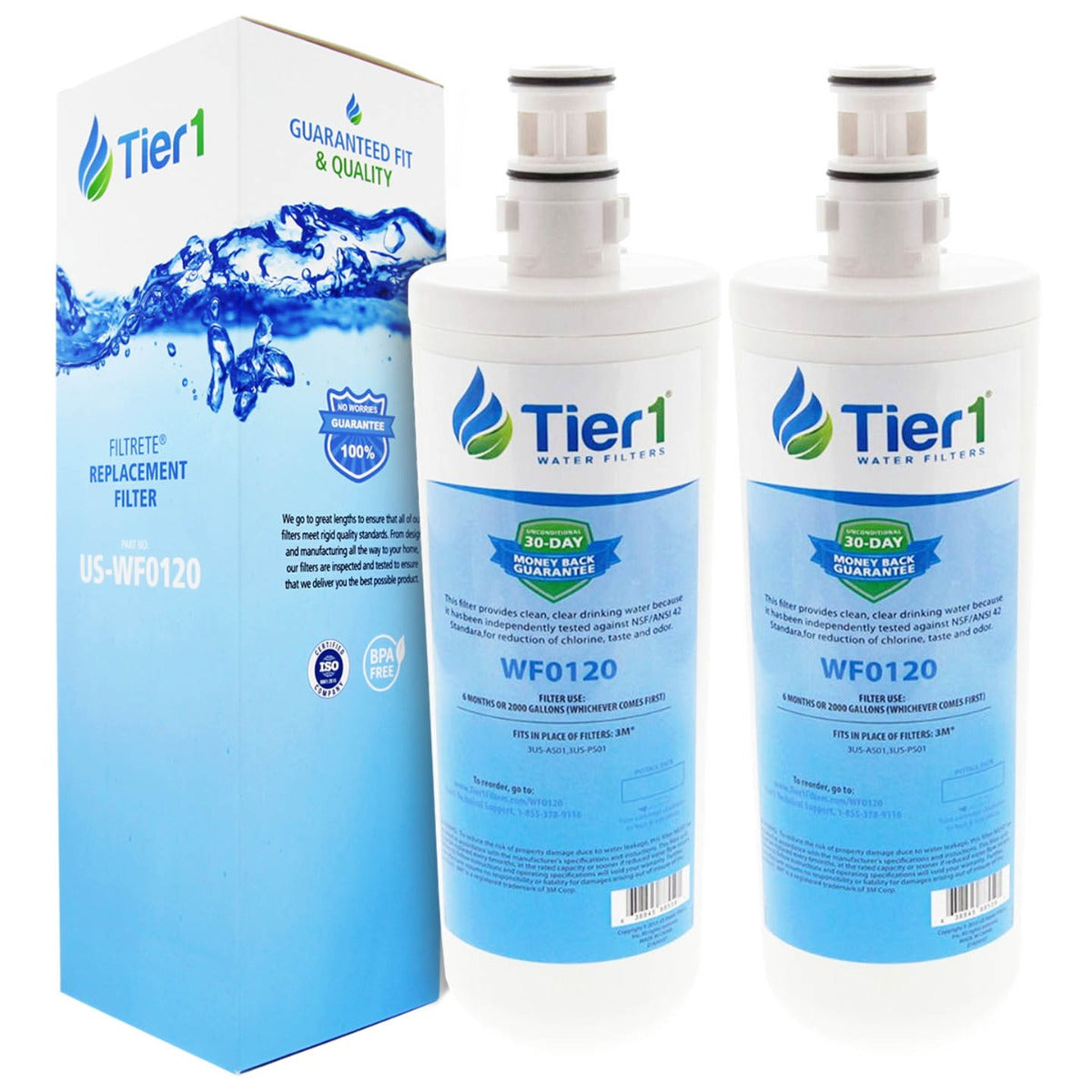 3US-AF01 Comparable Undersink Filter Replacement Cartridge By Tier1 - DiscountFilterStore.com