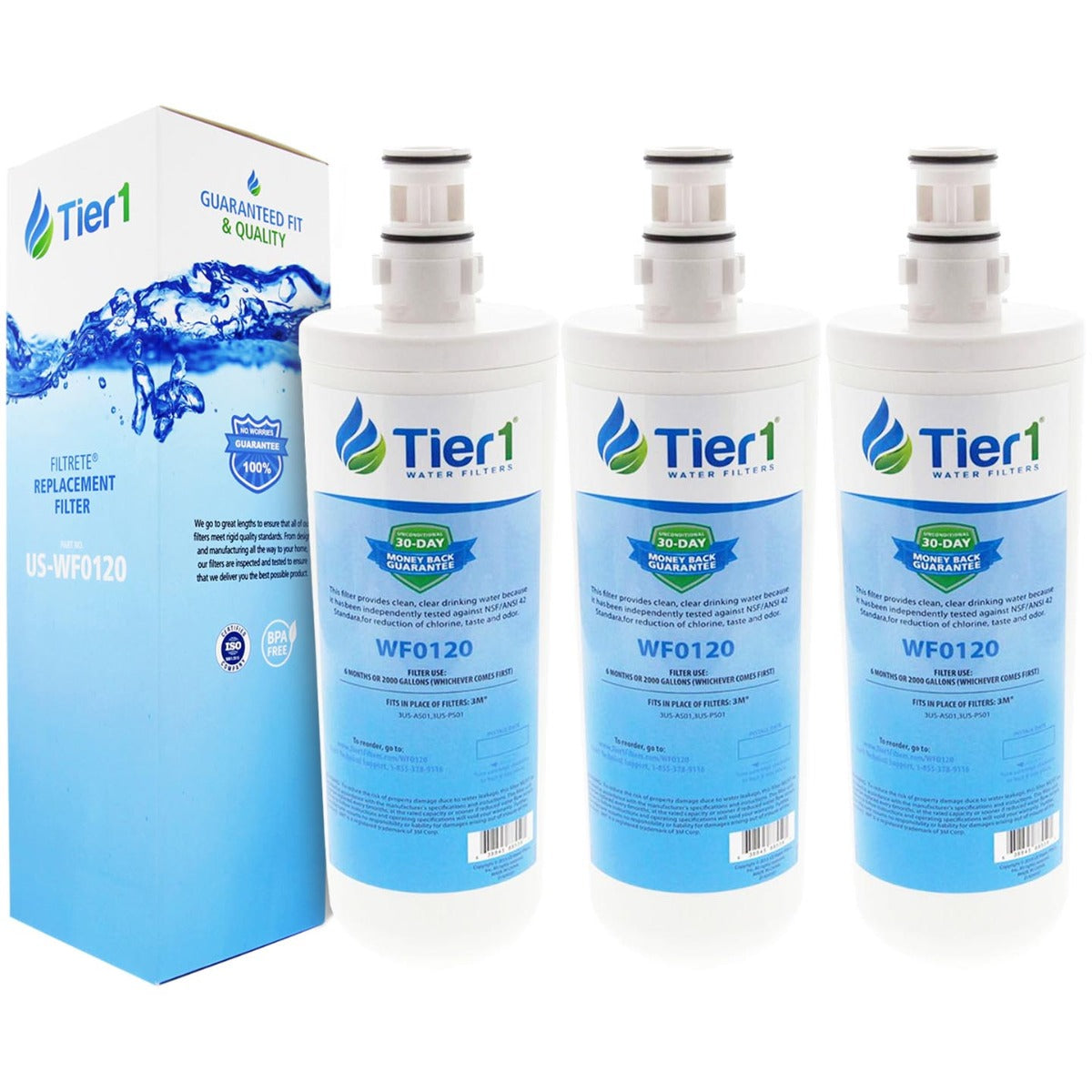3US-AF01 Comparable Undersink Filter Replacement Cartridge By Tier1 - DiscountFilterStore.com