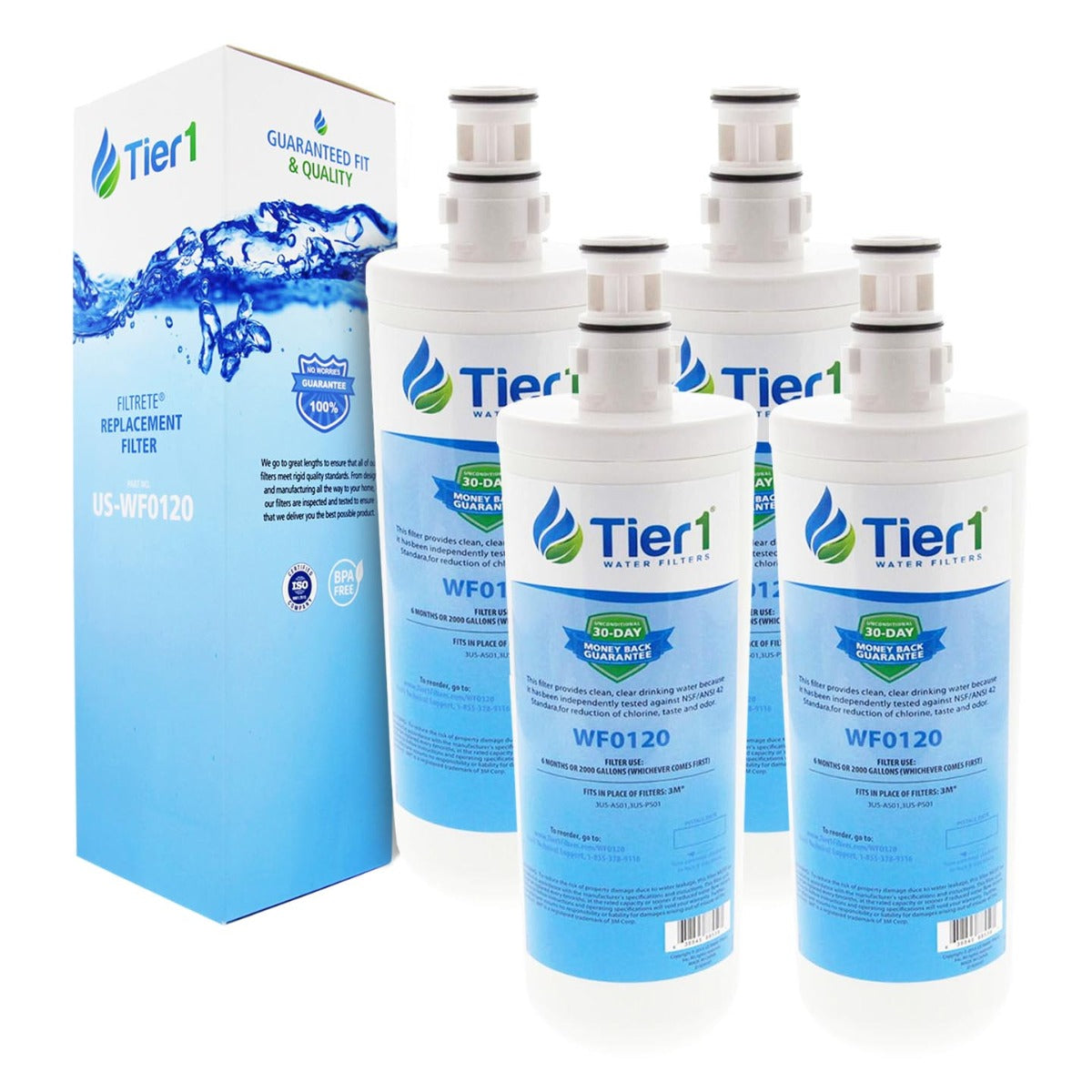 3US-AF01 Comparable Undersink Filter Replacement Cartridge By Tier1 - DiscountFilterStore.com