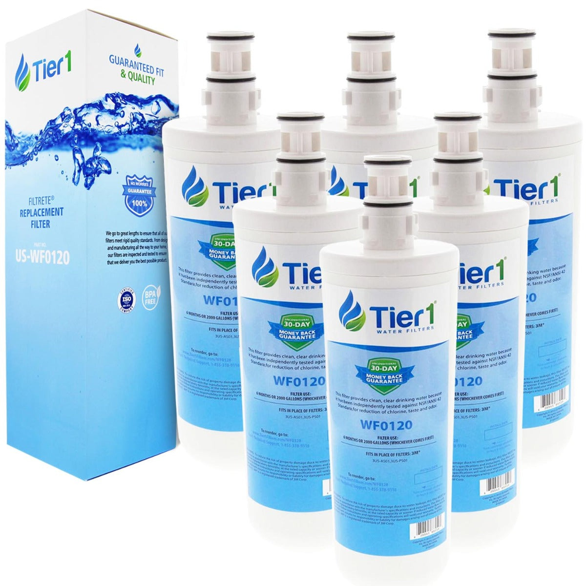 3US-AF01 Comparable Undersink Filter Replacement Cartridge By Tier1 - DiscountFilterStore.com