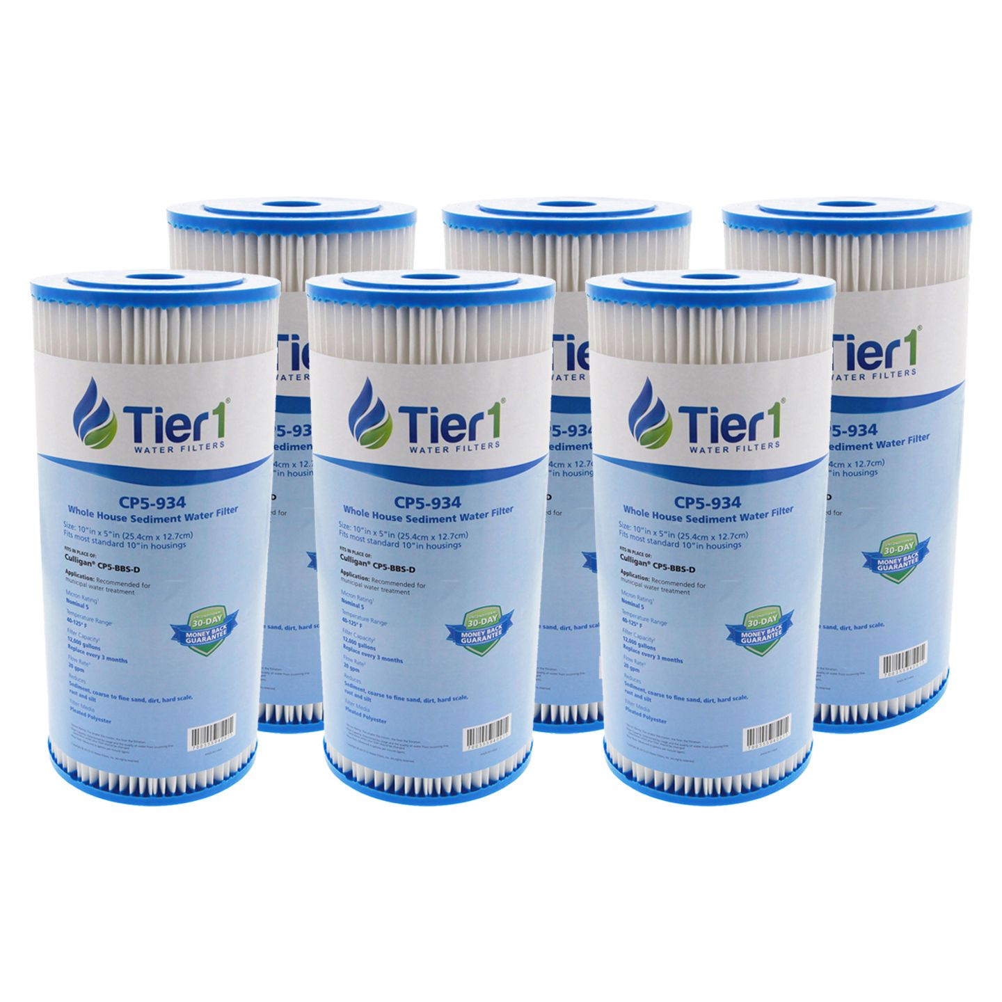 CP5-BBS-D Culligan Comparable Whole House Sediment Water Filter by Tier1 - DiscountFilterStore.com