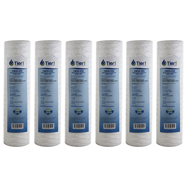 CW-MF Pentek Comparable Whole House Sediment Water Filter by Tier1 - Whole House Cartridges - 6.21 - DiscountFilterStore.com