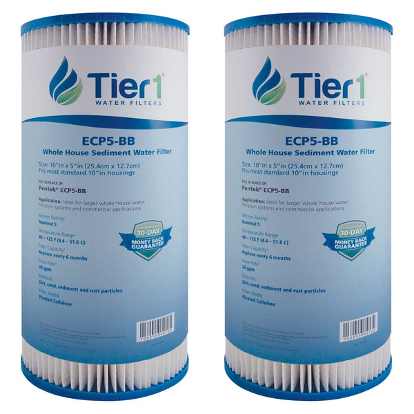 ECP5-BB Pentek Comparable Whole House Sediment Water Filter by Tier1 - Whole House Cartridges - 18.94 - DiscountFilterStore.com