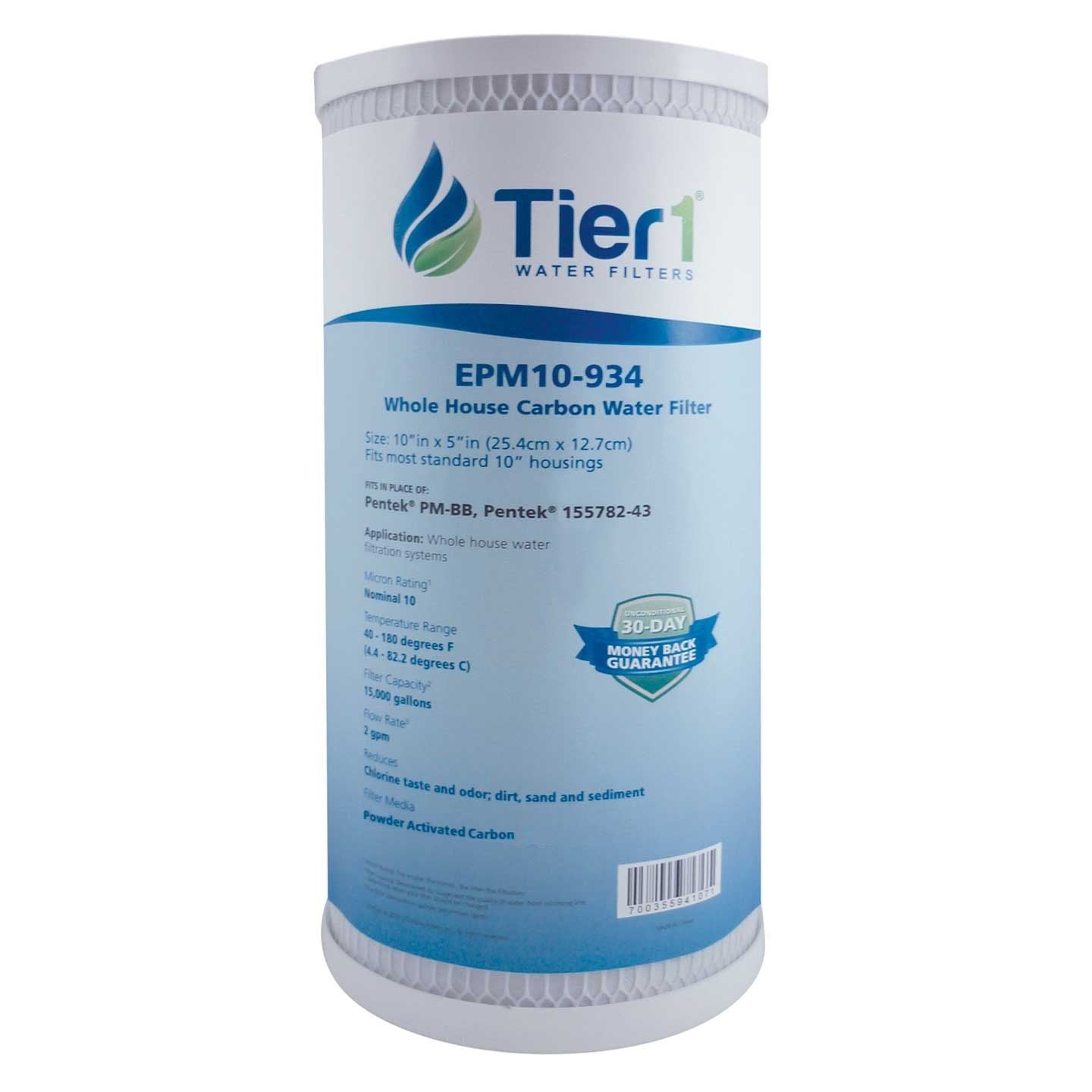 EPM-BB Pentek Comparable Whole House Water Filter by Tier1 - DiscountFilterStore.com