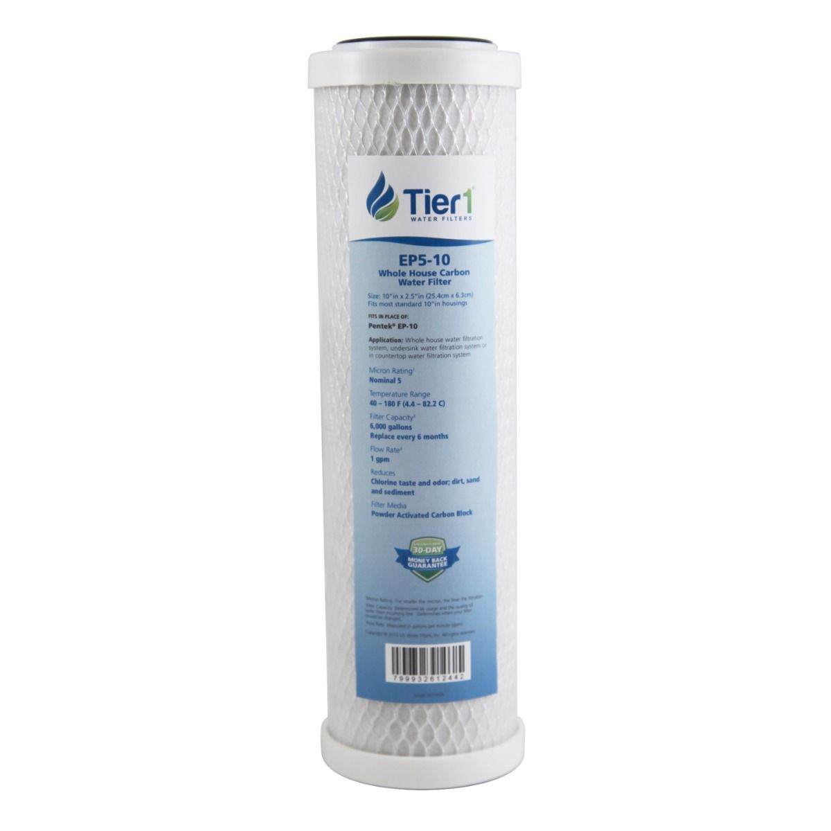 EP-10 Pentek Comparable Whole House Water Filter by Tier1 - DiscountFilterStore.com