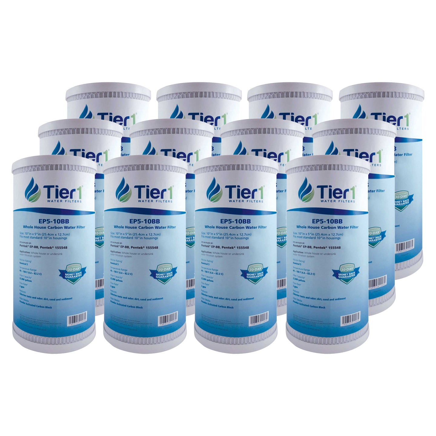 EP5-10BB Tier1 Carbon Block Water Filter - DiscountFilterStore.com