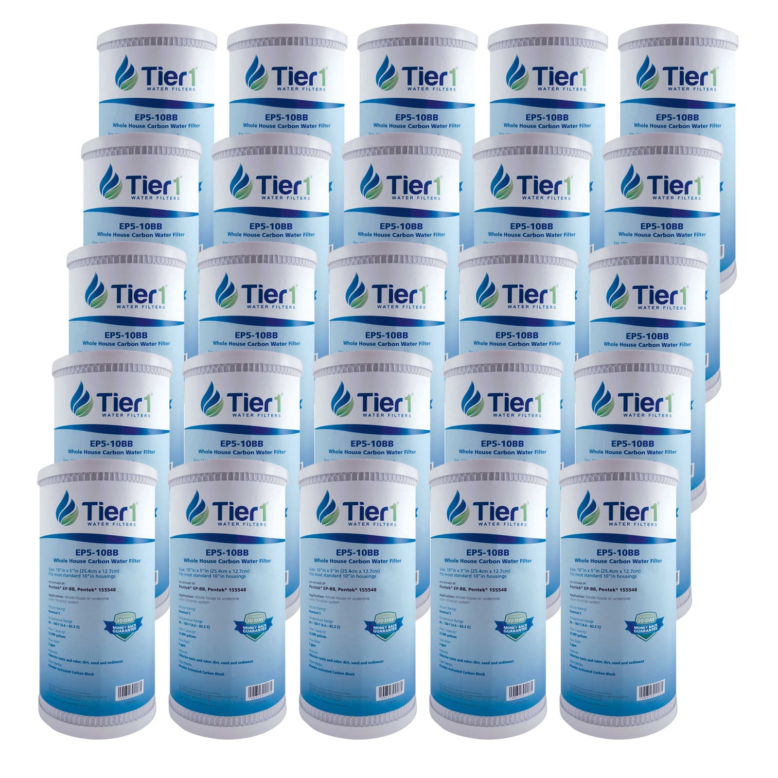 EP5-10BB Tier1 Carbon Block Water Filter - DiscountFilterStore.com
