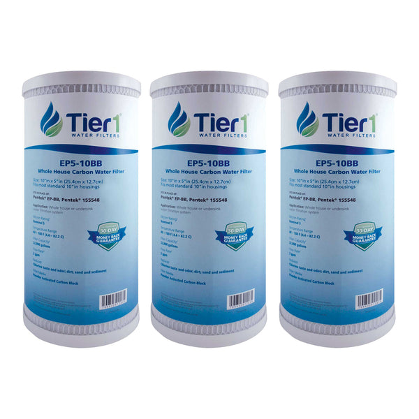 EP5-10BB Tier1 Carbon Block Water Filter - Whole House Cartridges - 15.28 - DiscountFilterStore.com