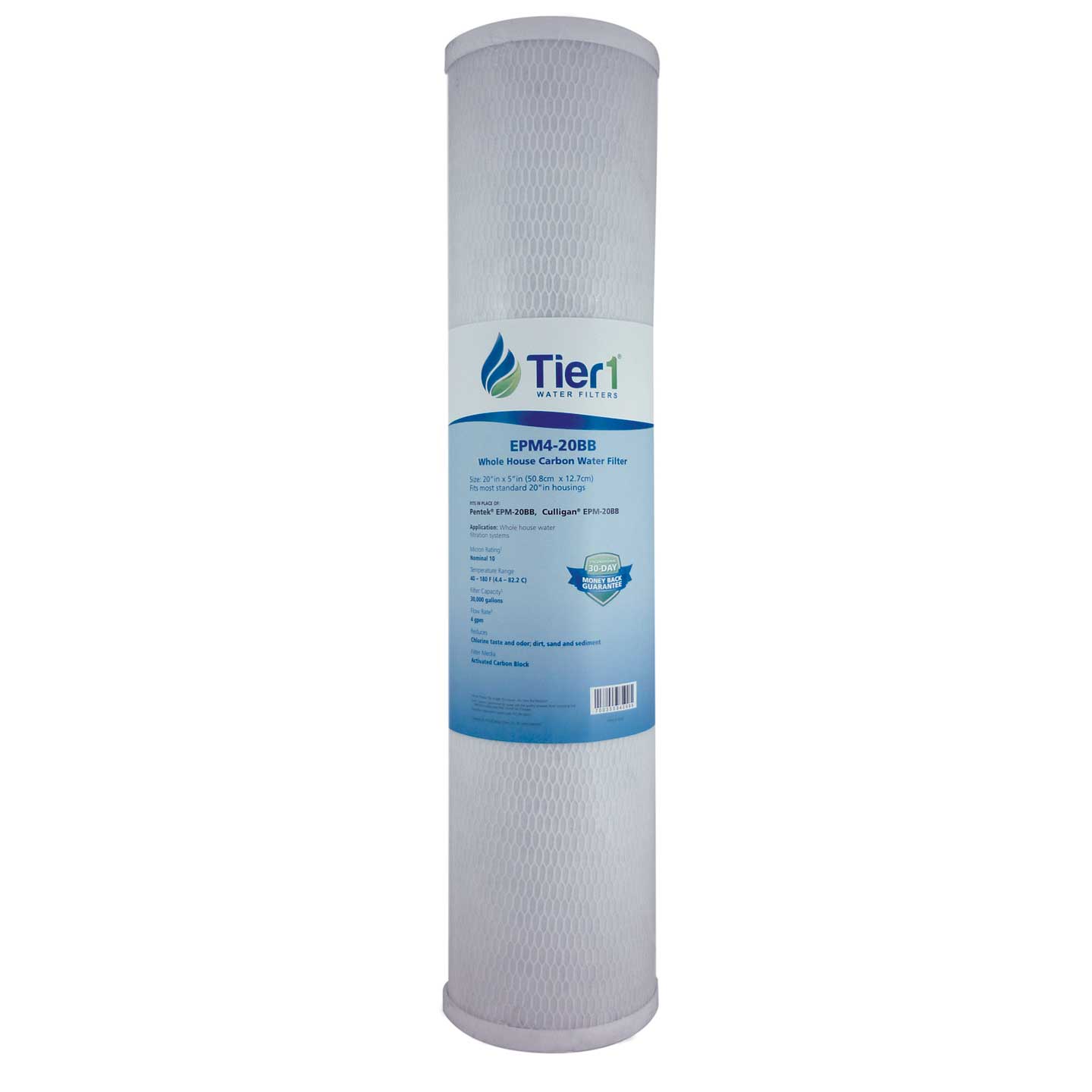 EPM-20BB Pentek Comparable Whole House Water Filter by Tier1 - DiscountFilterStore.com