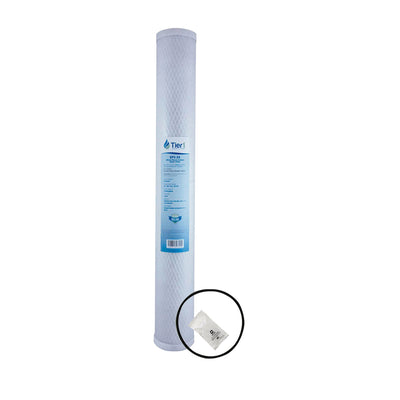 EP-20 155529-43 Pentek Carbon Filter Cartridge Comparable Replacement Kit with O-ring and Lubricant by Tier1 - Whole House Cartridges - 19.59 - DiscountFilterStore.com