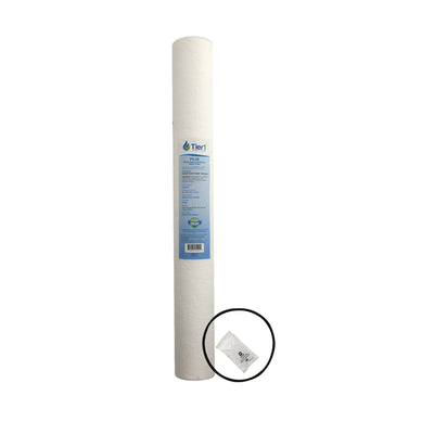 P5 155014-43 Pentek Spun Polypropylene Filter Cartridge Comparable Replacement Kit with O-ring and Lubricant by Tier1 - Whole House Cartridges - 15.08 - DiscountFilterStore.com