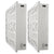 12x24x5 (11.75 x 23.75 x 5) MERV 8 Tier1 Grille Filter - DiscountFilterStore.com