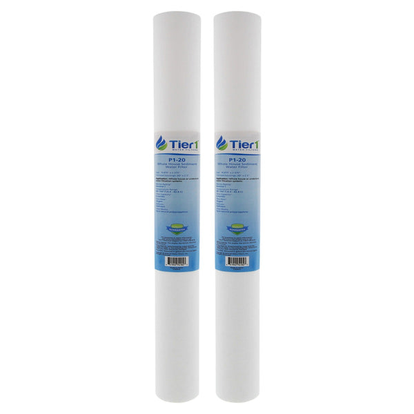 P1-20 Pentek Comparable Sediment Water Filter by Tier1 - Whole House Cartridges - 12.14 - DiscountFilterStore.com
