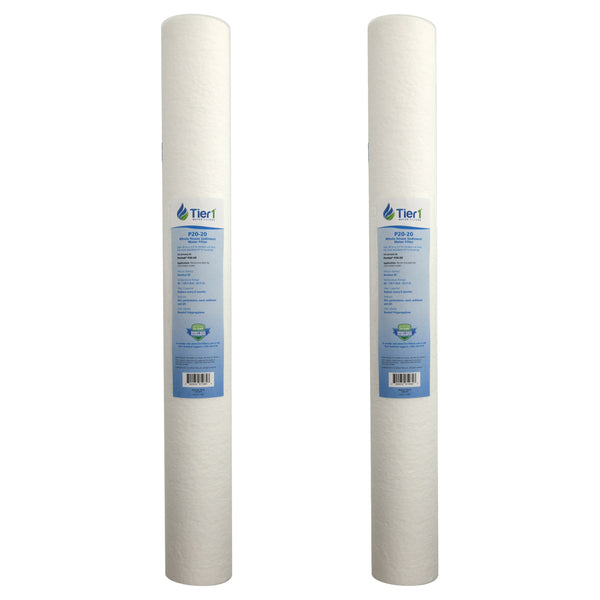 P20-20 Tier1 Sediment Water Filter - Whole House Cartridges - 12.42 - DiscountFilterStore.com
