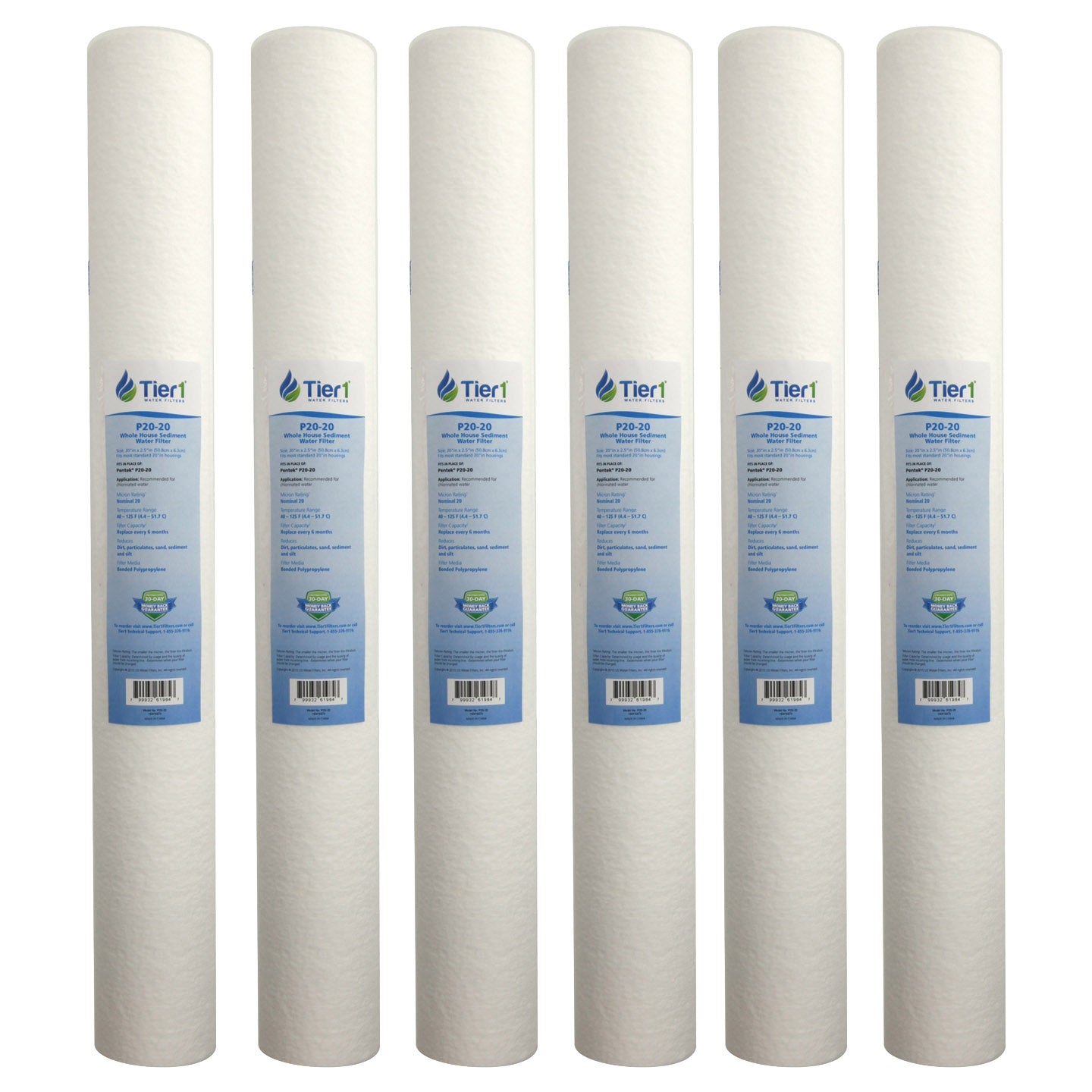 P20-20 Tier1 Sediment Water Filter - DiscountFilterStore.com