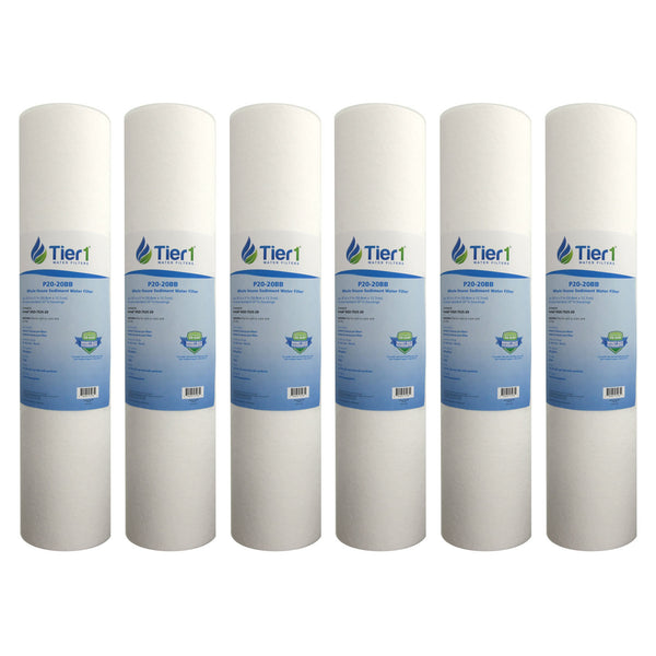 DGD-7525-20 Pentek Comparable Whole House Replacement Sediment Filter Cartridge by Tier1 - Whole House Cartridges - 16.58 - DiscountFilterStore.com