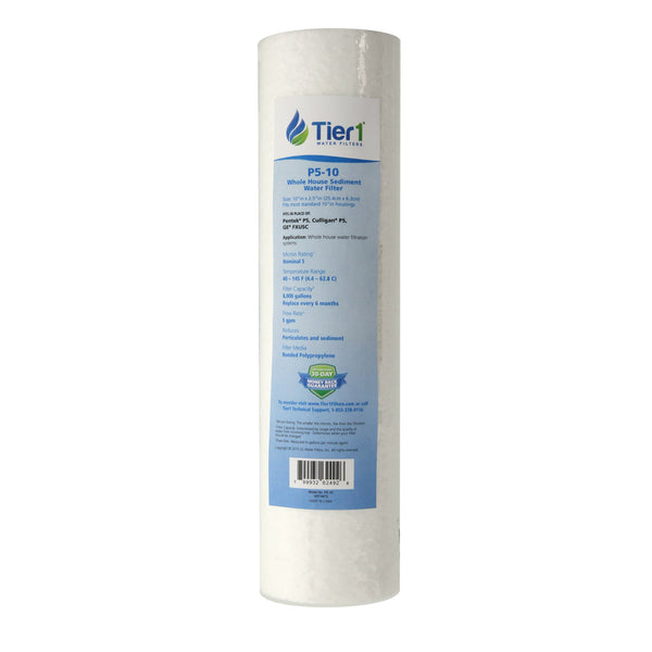 P5 Pentek Comparable Whole House Replacement Sediment Filter Cartridge by Tier1 - Whole House Cartridges - 2.99 - DiscountFilterStore.com
