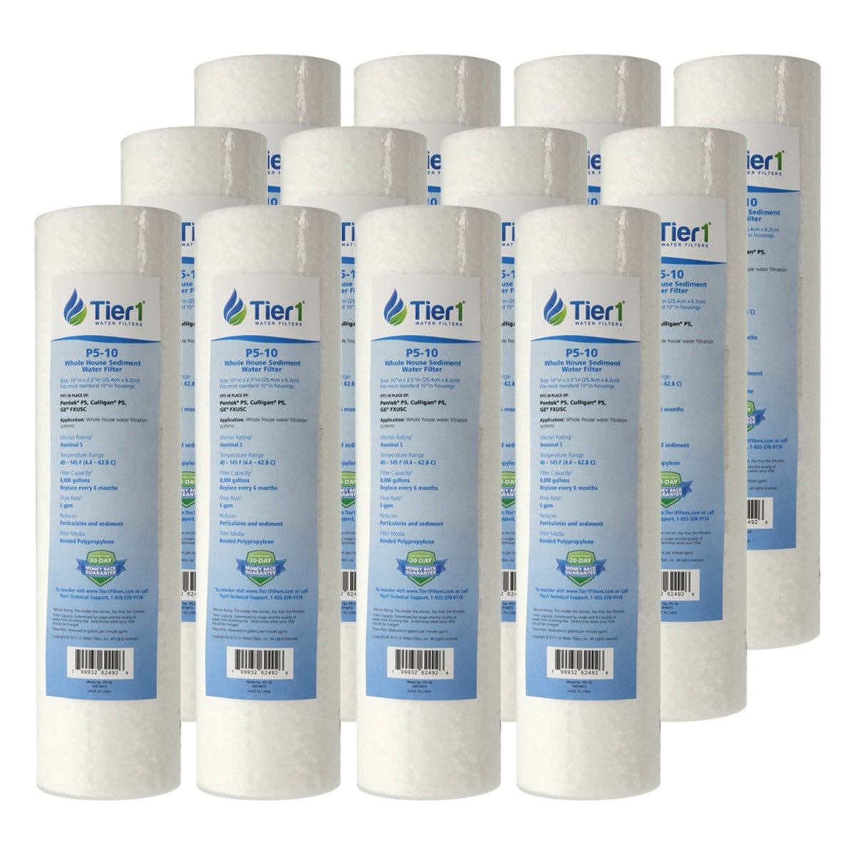 P5 Pentek Comparable Whole House Replacement Sediment Filter Cartridge by Tier1 - DiscountFilterStore.com