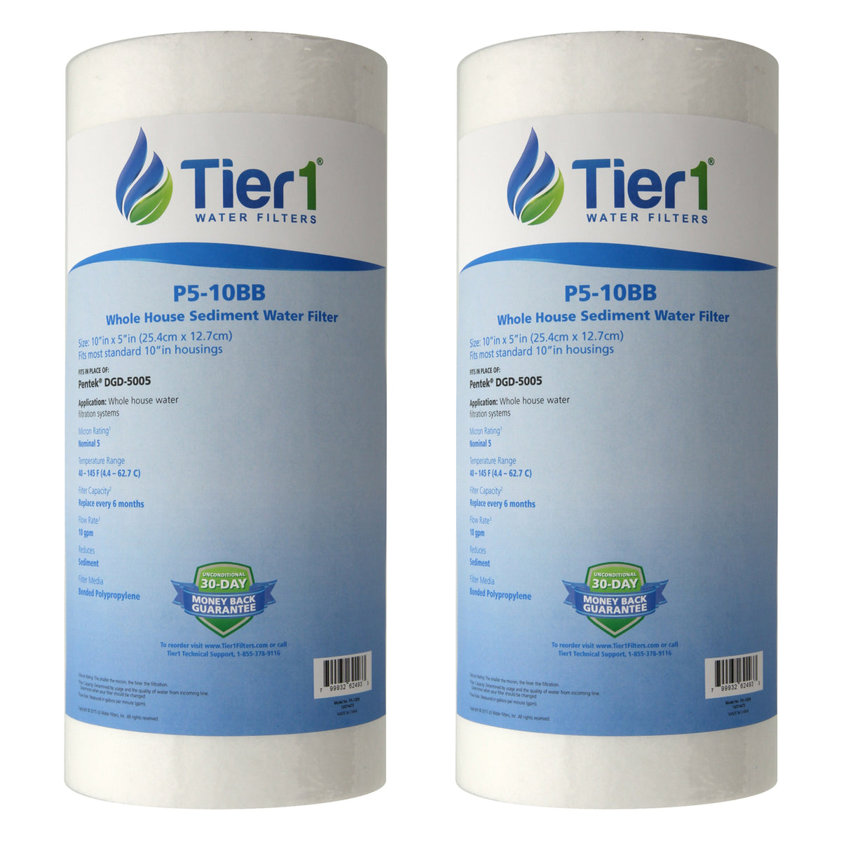 DGD-5005 Pentek Whole House Filter Replacement Cartridge by Tier1 - DiscountFilterStore.com