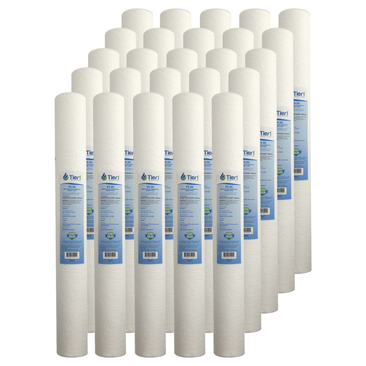 P5-20 Pentek Comparable Whole House Sediment Water Filter by Tier1 - DiscountFilterStore.com
