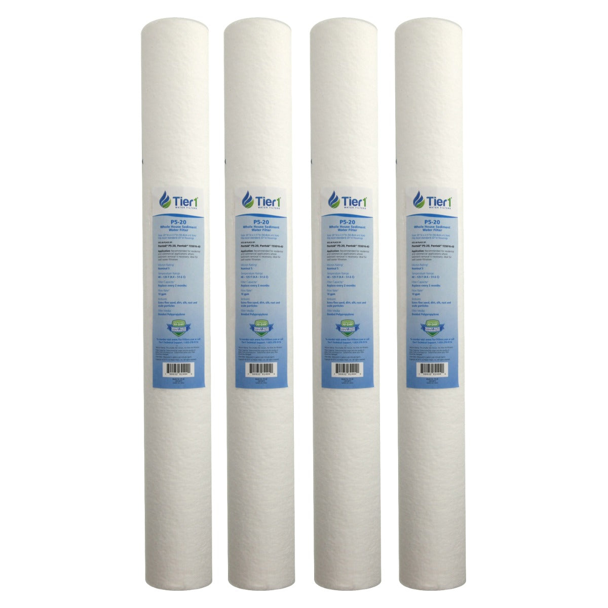 P5-20 Pentek Comparable Whole House Sediment Water Filter by Tier1 - DiscountFilterStore.com