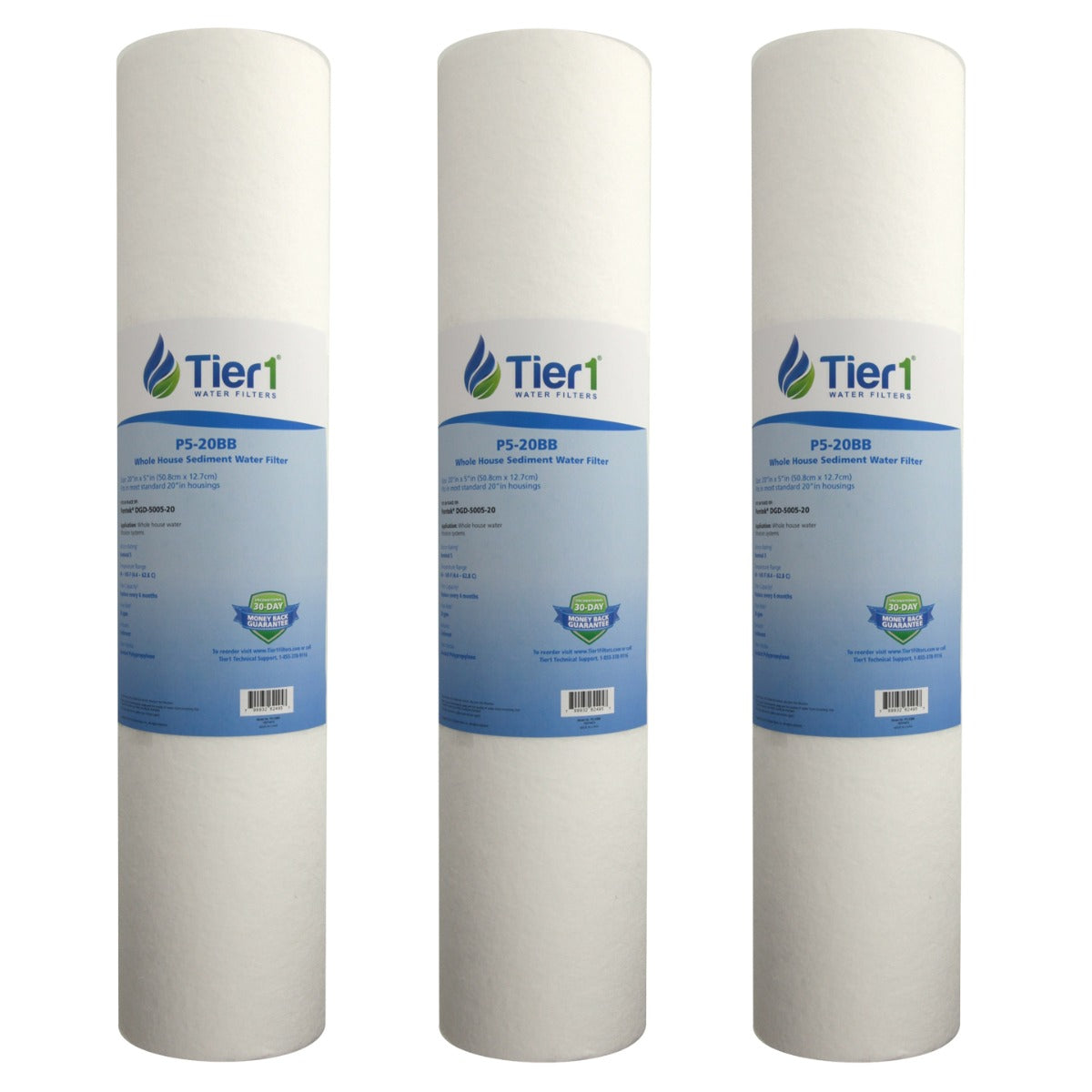 DGD-5005-20 Pentek Whole House Filter Replacement Cartridge by Tier1 - DiscountFilterStore.com