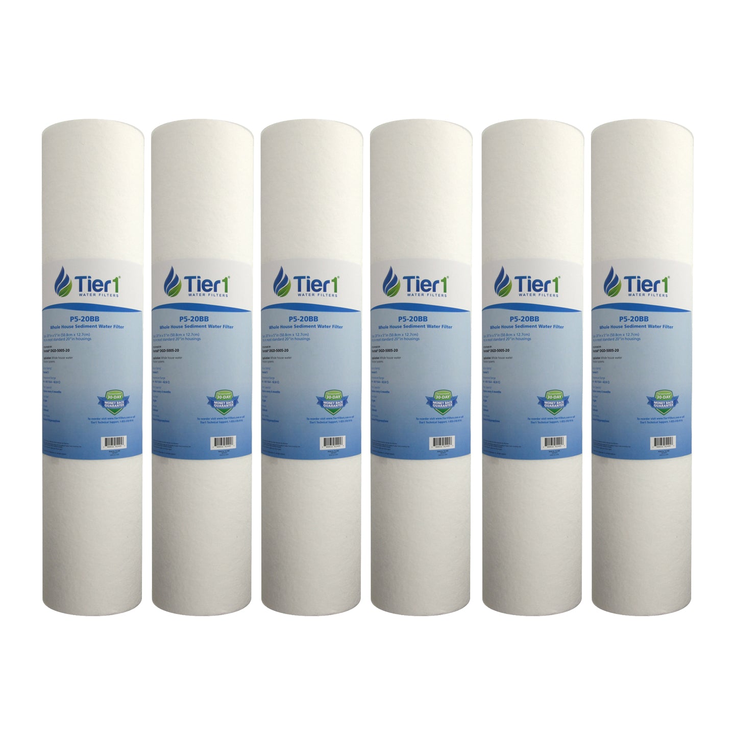 DGD-5005-20 Pentek Whole House Filter Replacement Cartridge by Tier1 - DiscountFilterStore.com