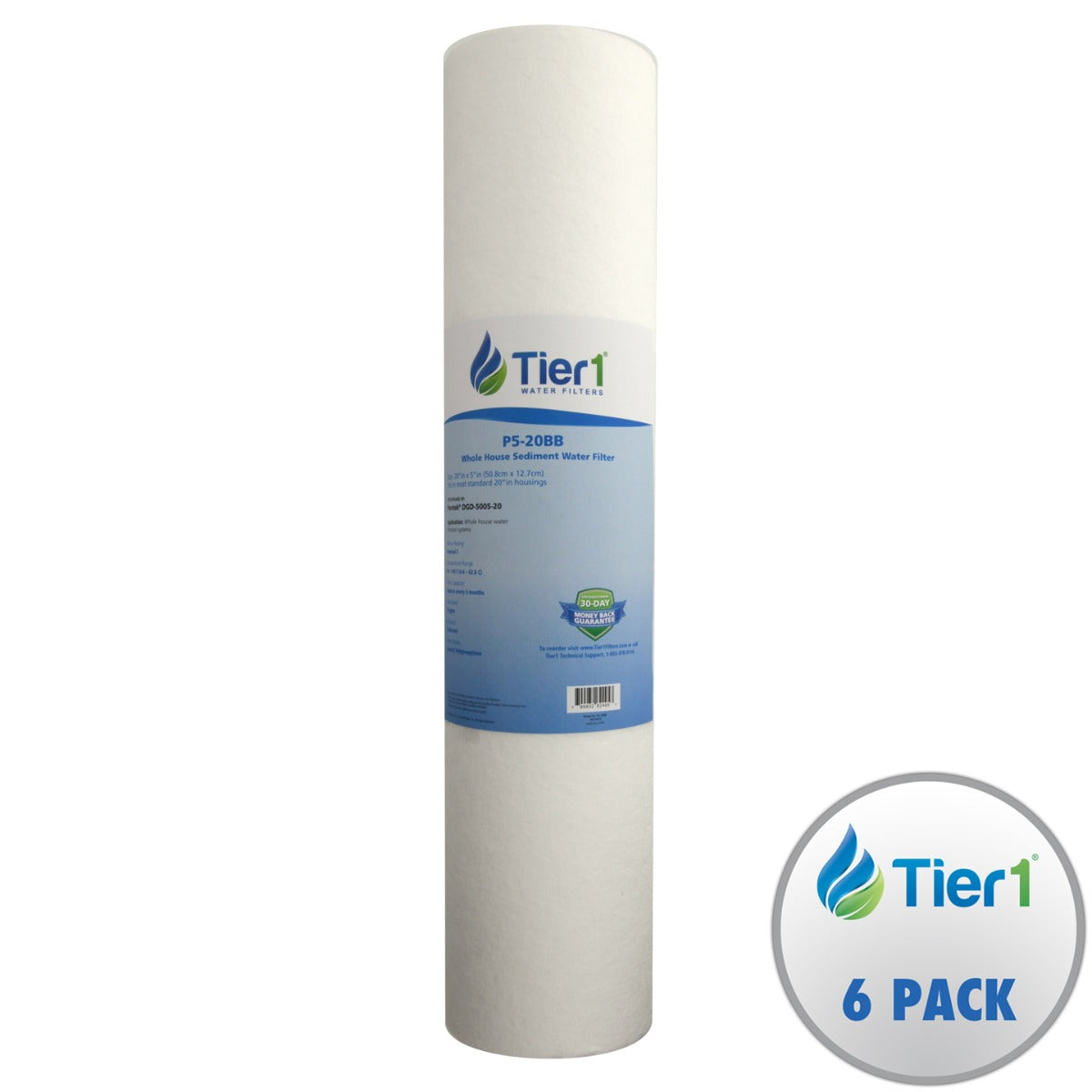 DGD-5005-20 Pentek Whole House Filter Replacement Cartridge by Tier1 - DiscountFilterStore.com