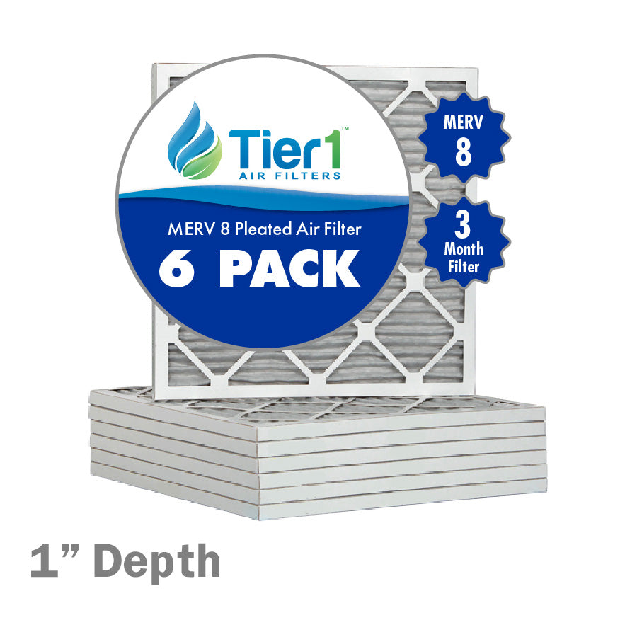 10x14x1 Merv 8 Universal Air Filter By Tier1 (6-Pack) - DiscountFilterStore.com