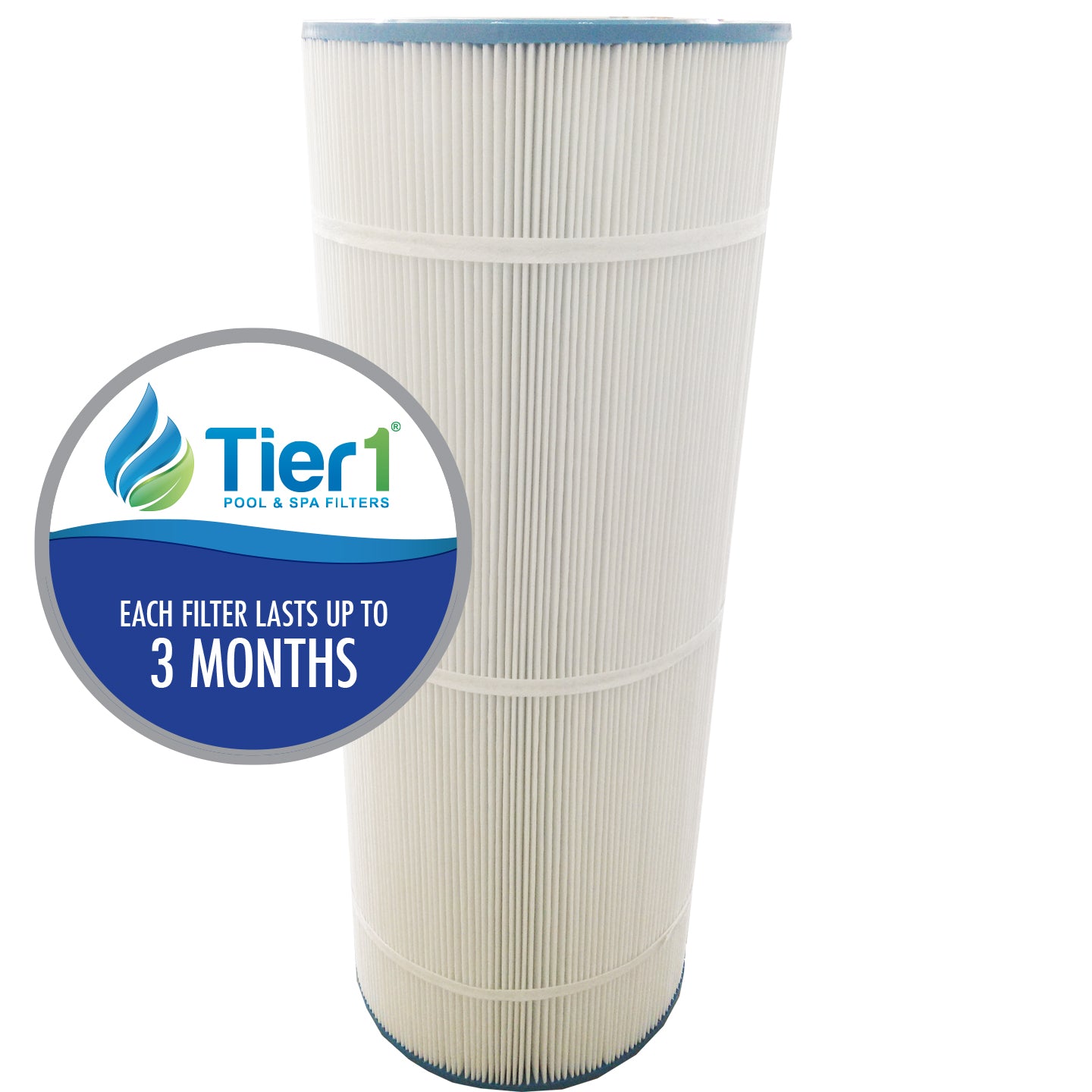 23-1/4 x 8-15/16 Inch Tier1 Pool And Spa Replacement Filter For CX-1200-RE - DiscountFilterStore.com