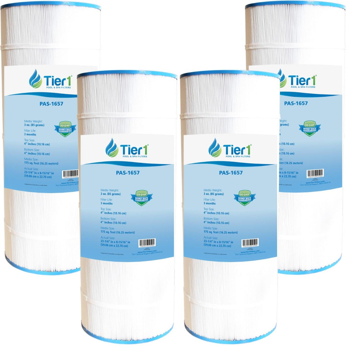 23-1/4 x 8-15/16 Inch Tier1 Replacement Pools And Spa Filter For CCX1750-RE & 817-0150N - DiscountFilterStore.com