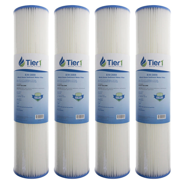 R30-20BB Pentek Comparable Whole House Sediment Water Filter by Tier1 - Whole House Cartridges - 25.09 - DiscountFilterStore.com