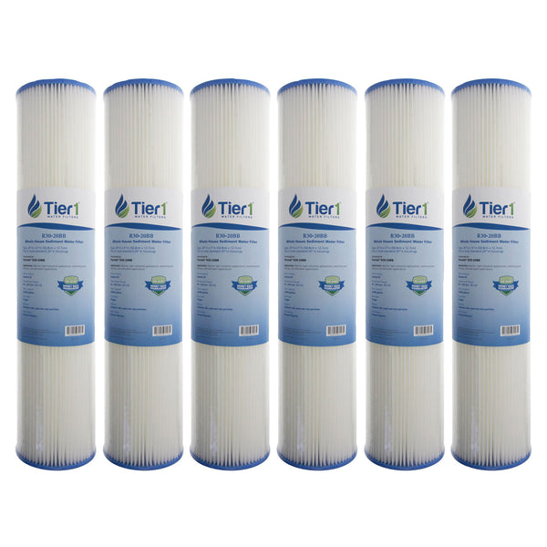 R30-20BB Pentek Comparable Whole House Sediment Water Filter by Tier1 - Whole House Cartridges - 25.09 - DiscountFilterStore.com