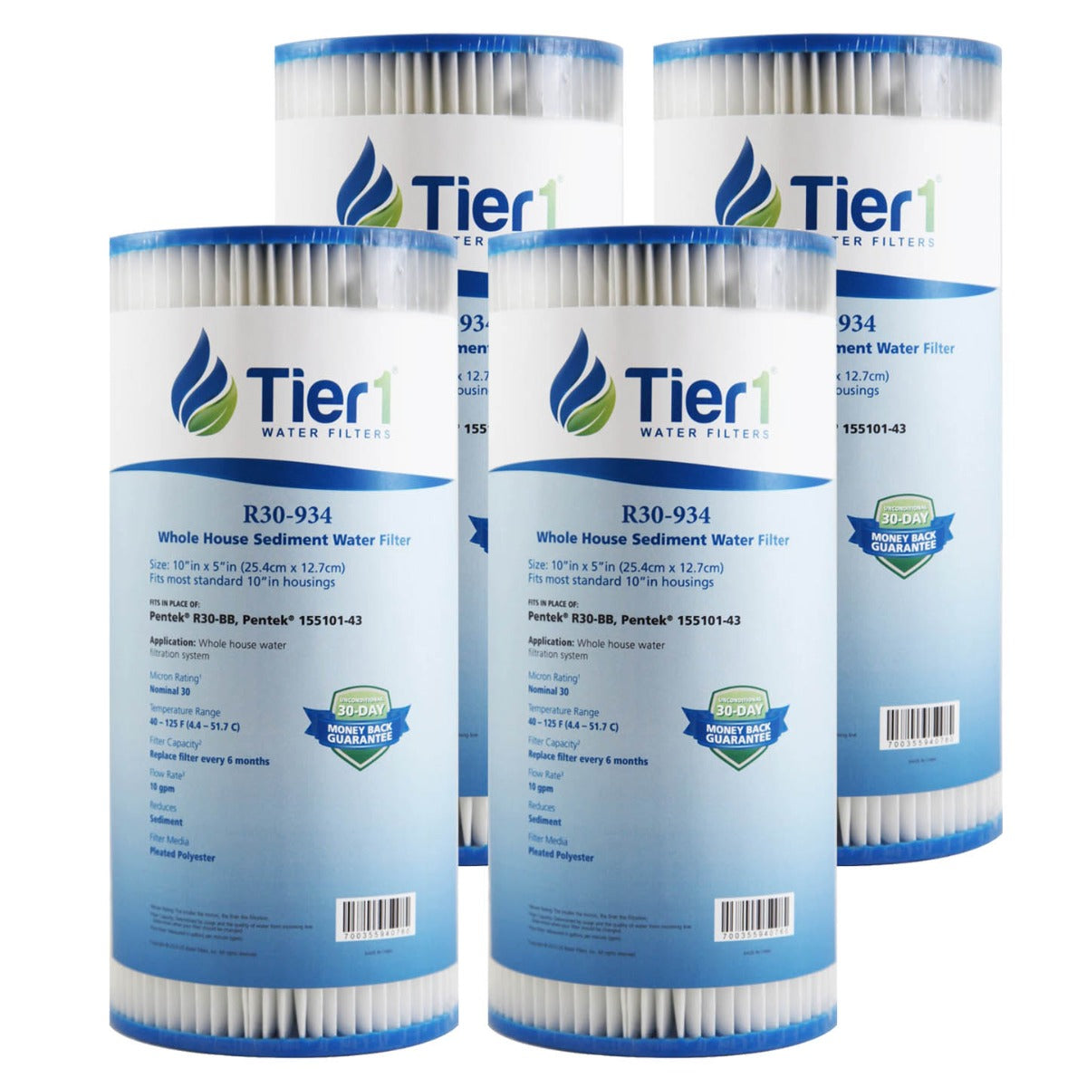R30BB Pentek Comparable Whole House Water Filter by Tier1 - DiscountFilterStore.com