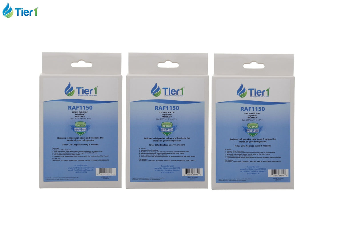 Paultra Frigidaire and EAFCBF Electrolux Comparable Refrigerator Air Filter by Tier1 - DiscountFilterStore.com