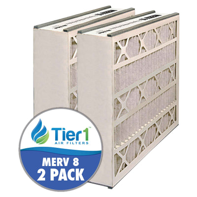 20x25x5 259112-102 & 255649-102 Trion / Air Bear MERV 8 Comparable Air Filter by Tier1 (2-pack) - Air Filters - 74.42 - DiscountFilterStore.com